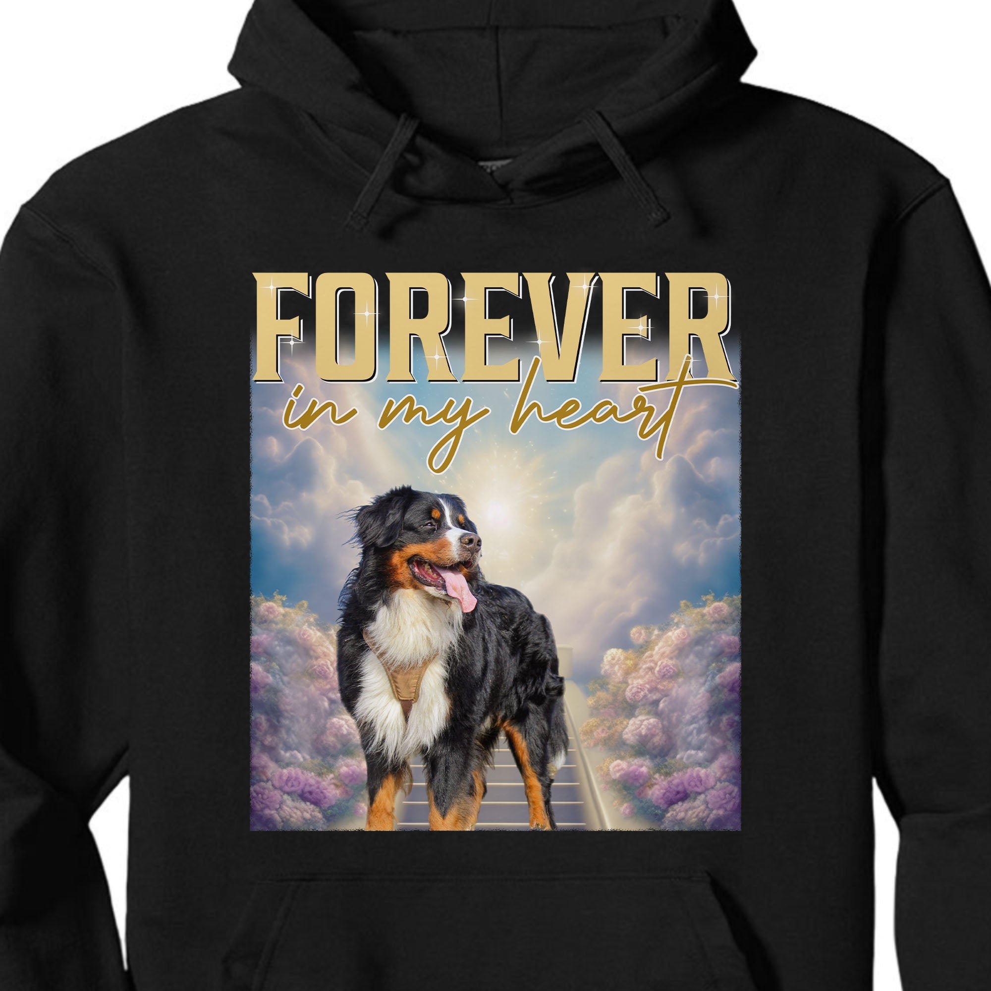Vista previa en vivo Personaliza tu camiseta de mascotas, camiseta estilo bootleg con retrato retro vintage, personalizada con la foto de tu propio perro o gato, regalo para papá o mamá C775